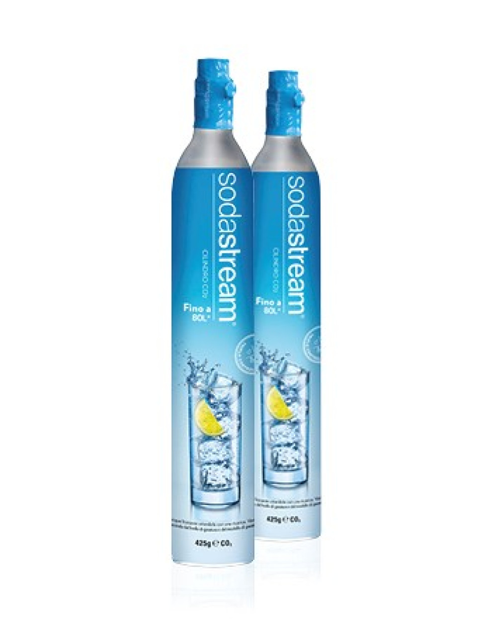 sodastream spiritbip Macchina per Acqua frizzante Spirit Bianca + 1  Cilindro CO2 + 1 Bottiglia Fusibile Pet 1L : : Casa e cucina