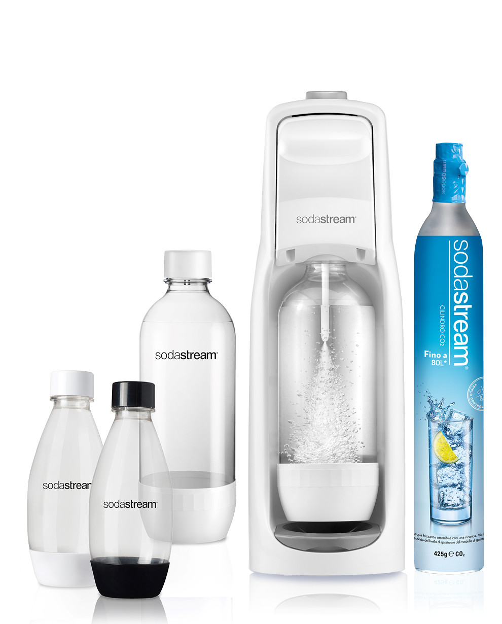 Gasatore SodaStream Jet e 3 Bottiglie MOB da 0,5 litri