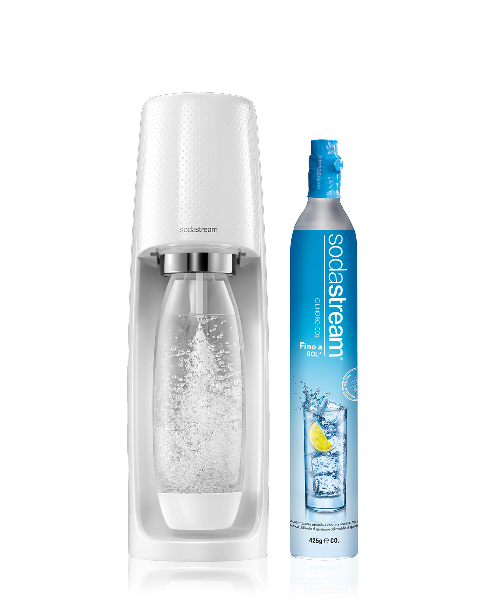 SODASTREAM - Gasatore TERRA VALUE PACK 3-Bianco