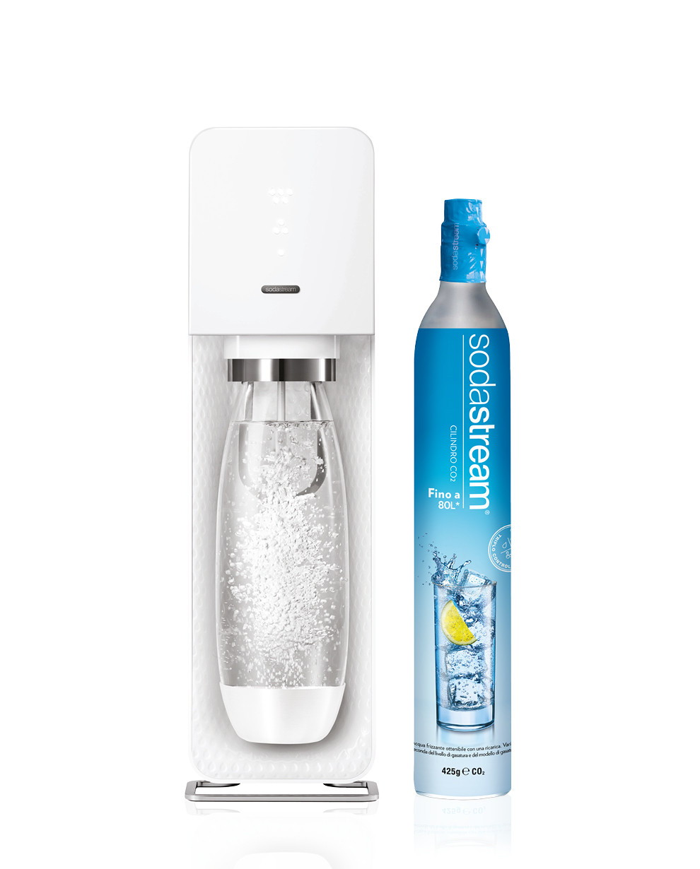 Sodastream Nuovo Gasatore Art Con Bottiglia In Pet Lavabile In  Lavastoviglie Colore Bianco