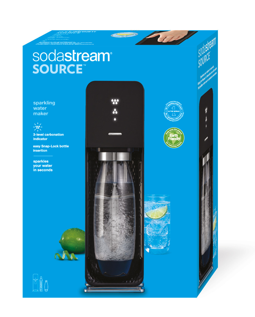 SODASTREAM GASATORE SODASTREAM SOURCE METAL BLUE Ricondizionato