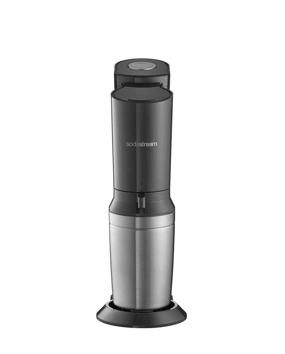 SodaStream Crystal 3.0 Gasatore Per Acqua Metallo Acciaio Inossidabile Nero