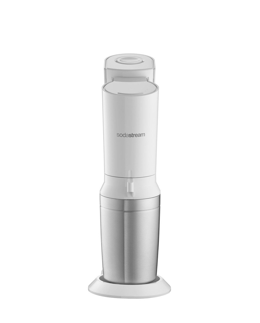 Gasatore Sodastream Crystal Bianco con bombola CO2 e bottiglia in