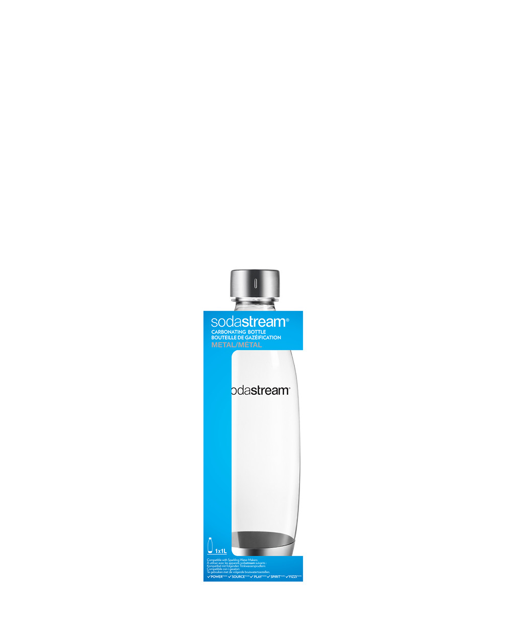 Sodastream Fuse metal bottiglia