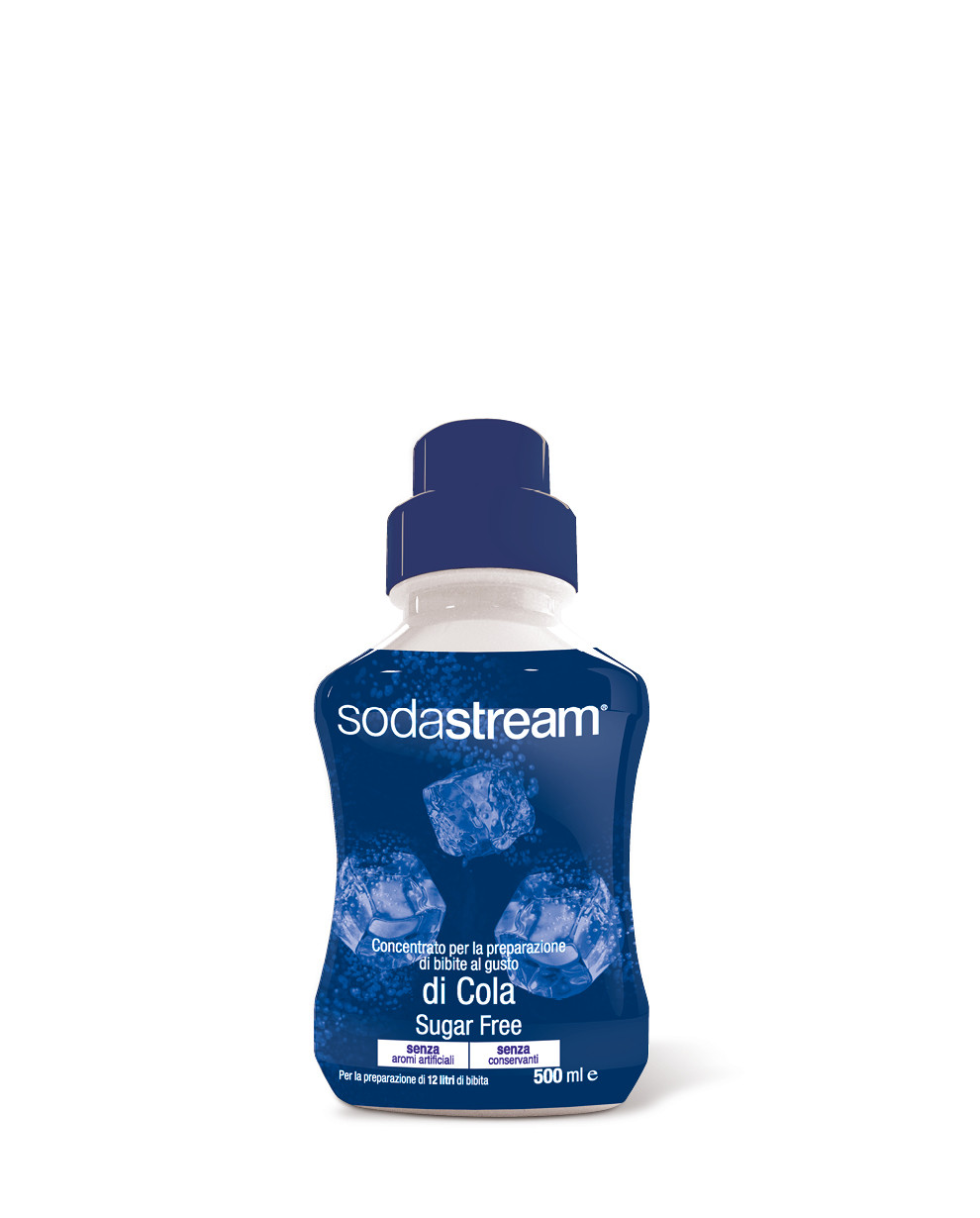 Sodastream, Concentrato per la preparazione di bibite al gusto di Cola  Sugar Free : : Alimentari e cura della casa