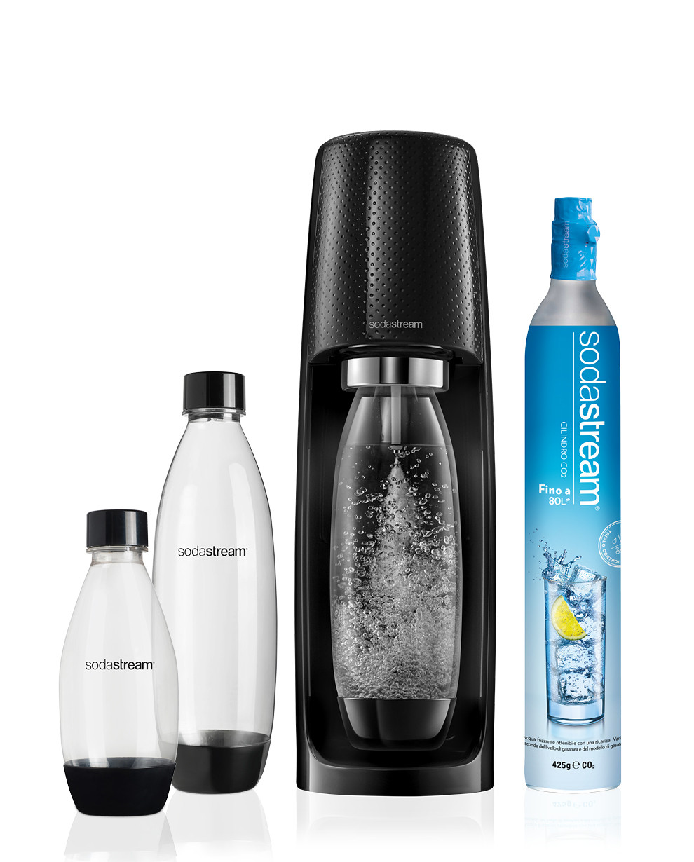 SodaStream 3 Bottiglie Per Gasatore D'acqua Capienza 1 litro