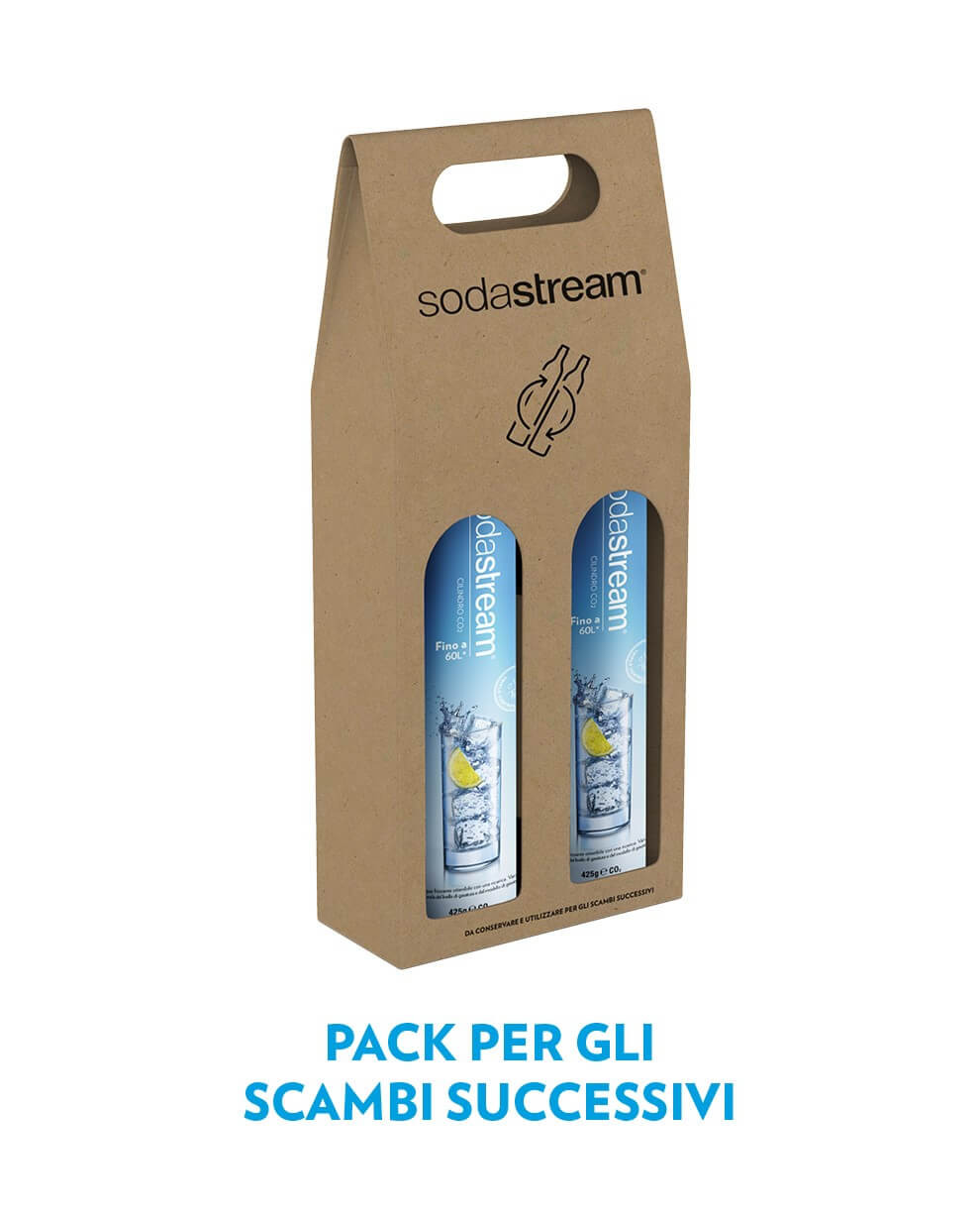 Ricarica Gas Co2 SodaStream (Cilindro Blu)