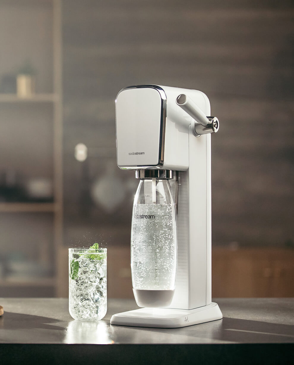 SodaStream Terra Bianco Promo Pack con 3 Bottiglie