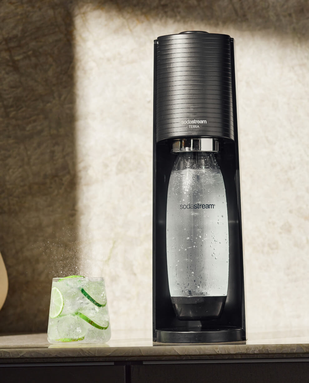 Sodastream Terra gasatore nero pack