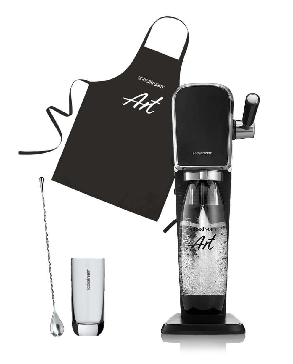 Gasatore Sodastream Art Nero Con Bottiglia - Rossetti Market