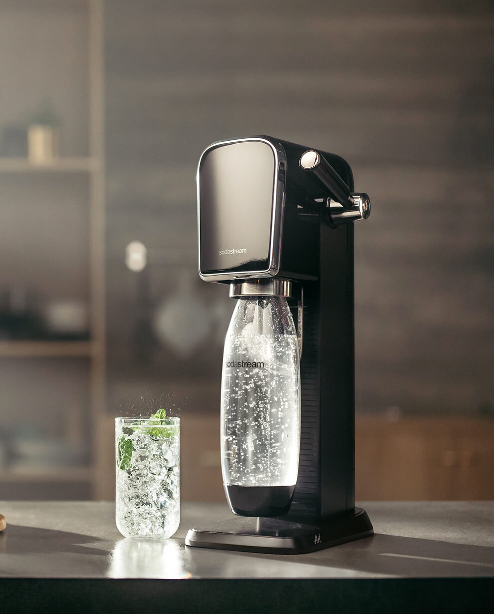 Sodastream PET-Flasche Accessori e ricariche per gasatori trasparente/Nero