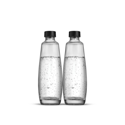 sodastream bottiglie vetro duo bipack